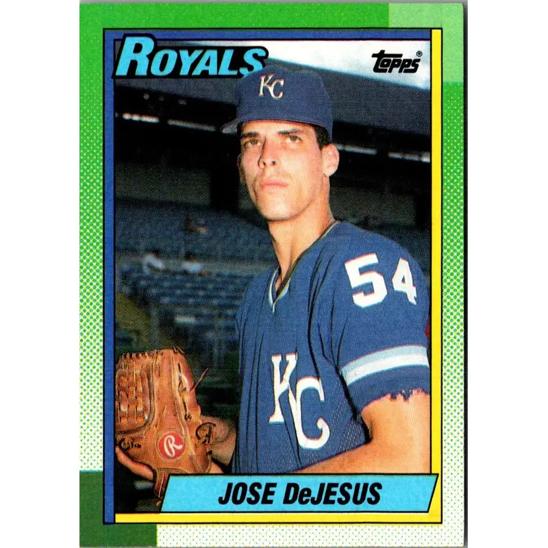 1990 Topps Jose DeJesus #596
