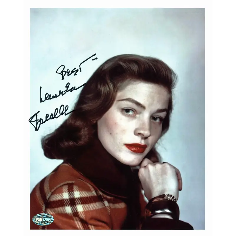Lauren Bacall Authentic Signed 8x10 Photo Autographed PSA/DNA #J37922