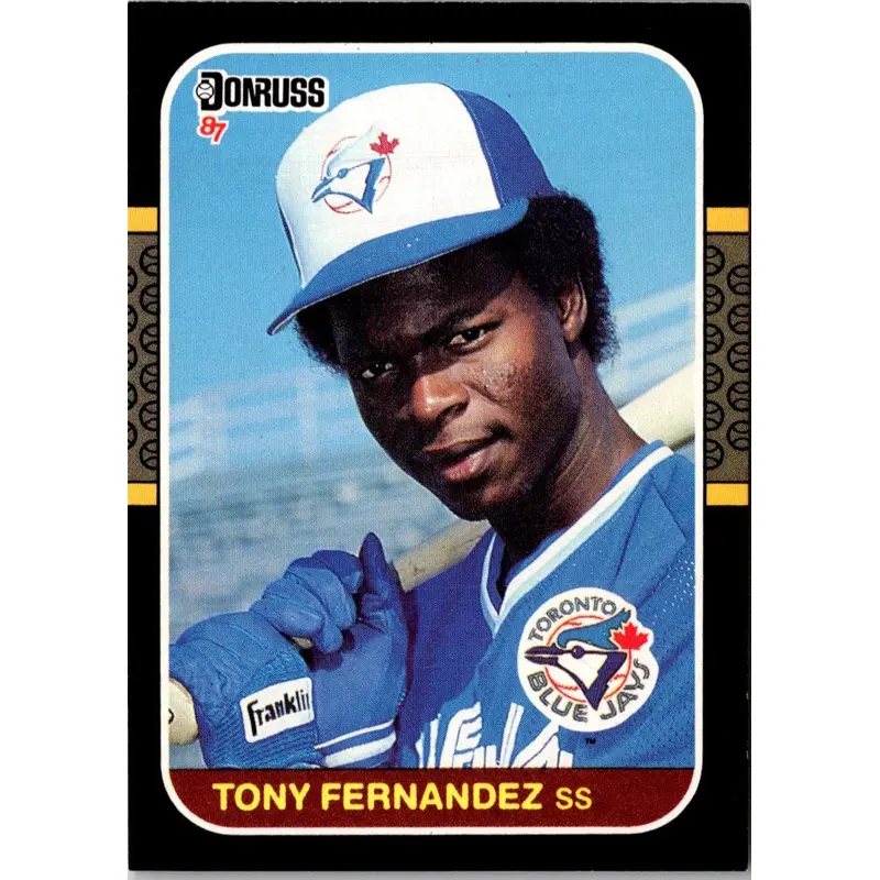 1987 Donruss Tony Fernandez #72