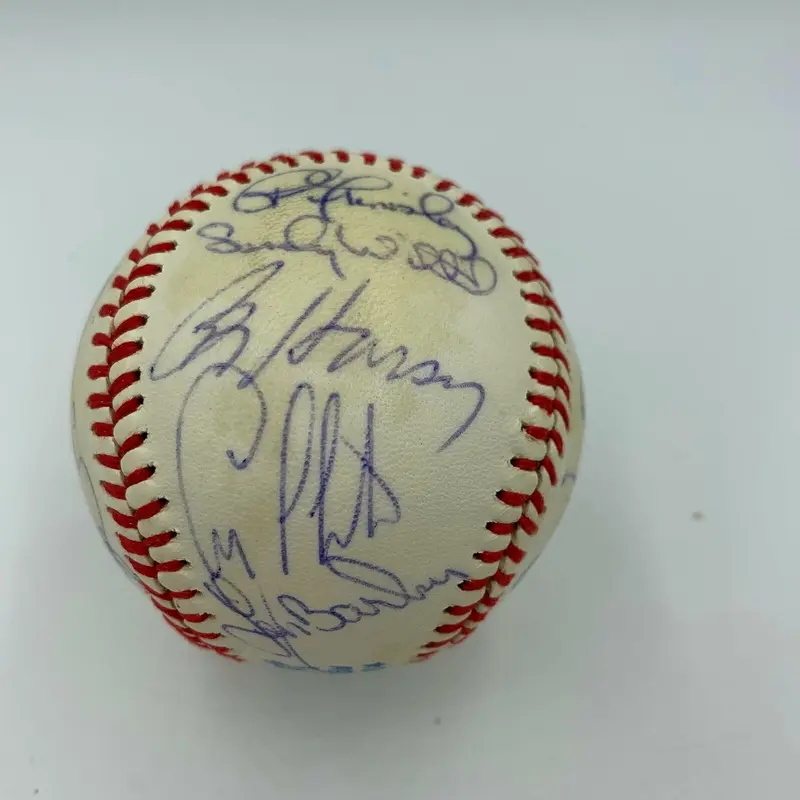 1980 Cleveland Indians Team Signed Autographed American League Baseball