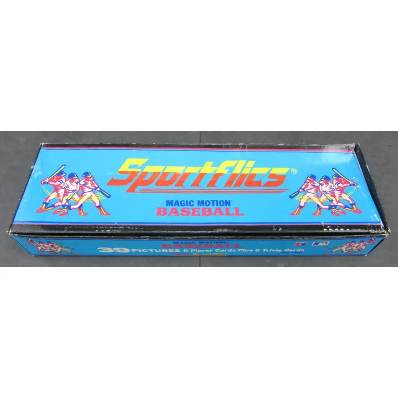 1988 Sportflics Baseball Rack Box (Authenticate)