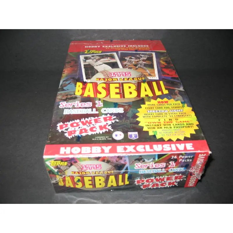 1995 Topps Baseball Series 1 Box (Hobby)