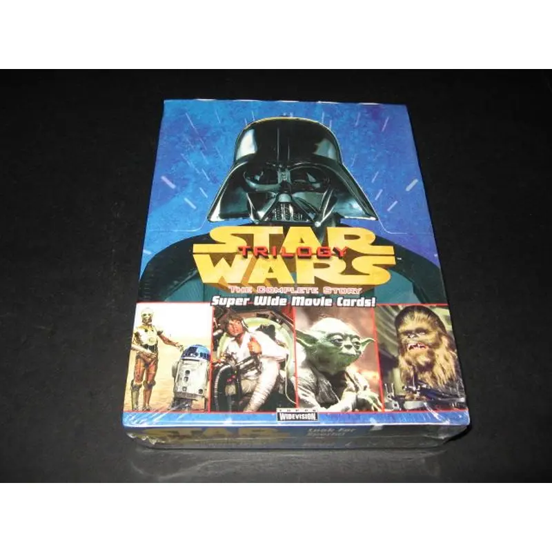 1997 Topps Star Wars Wide Vision Trilogy Box