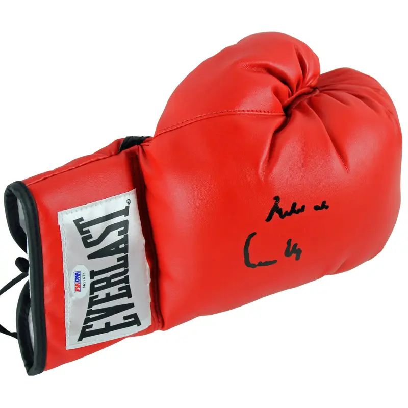 Muhammad Ali "Cassius Clay" Authentic Signed Boxing Glove PSA/DNA ITP #6A11473