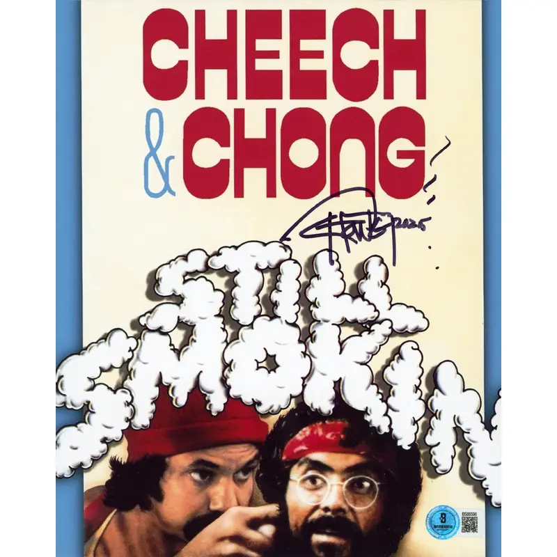 Tommy Chong Still Smokin' Authentic Signed 8x10 Vertical Photo BAS 14