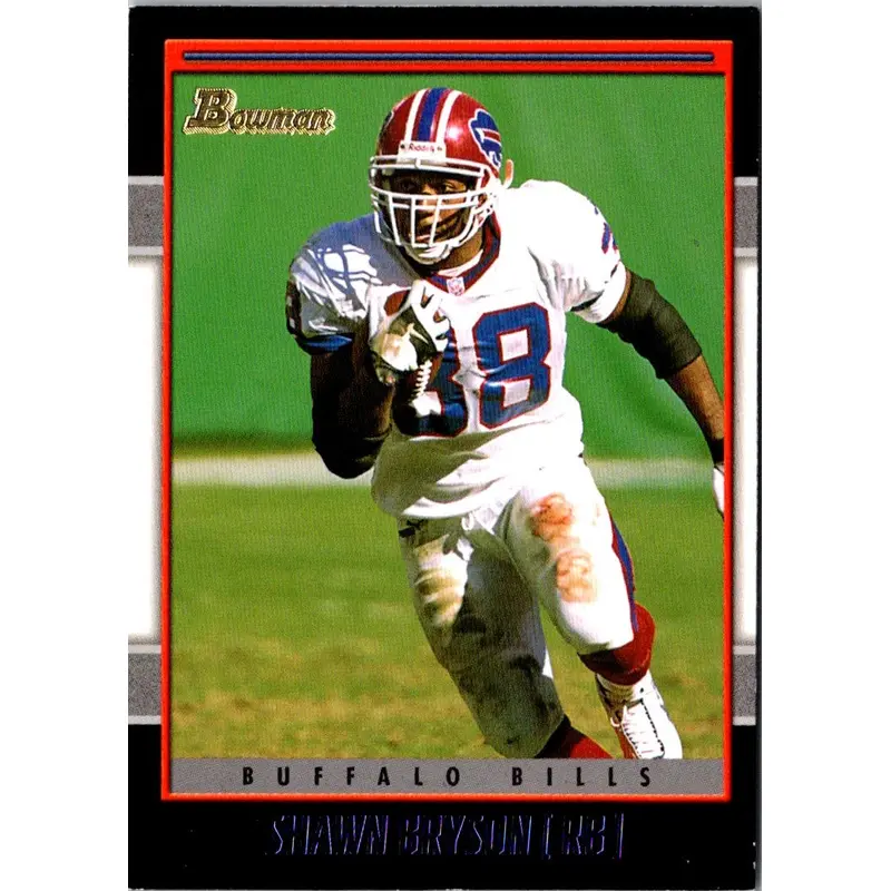 2001 Bowman Shawn Bryson #124