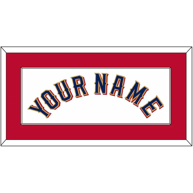 Texas Name - Home White - Single Mat 2