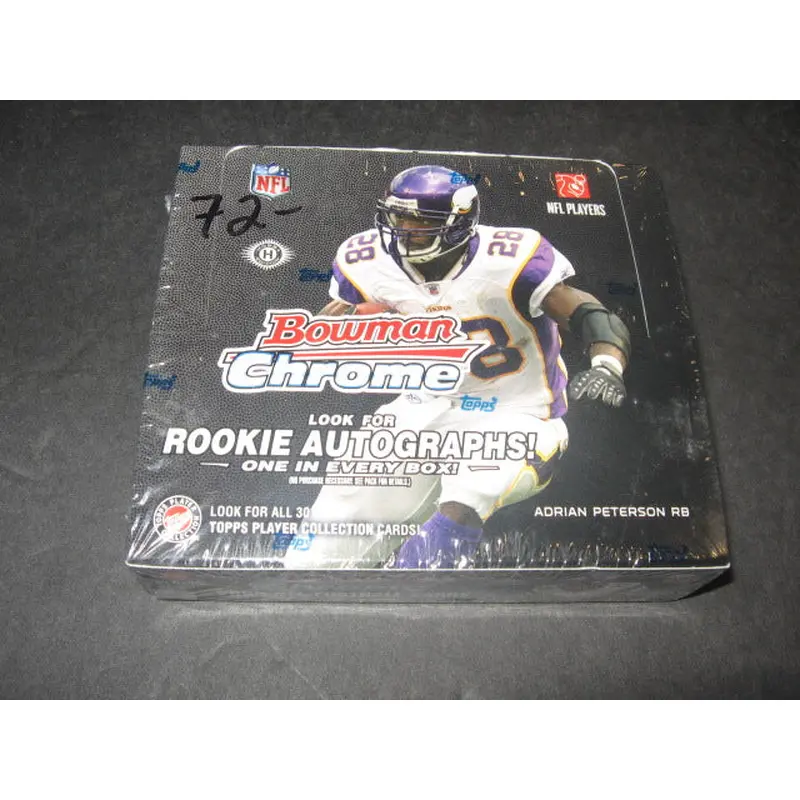 2008 Bowman Chrome Football Box (Hobby)