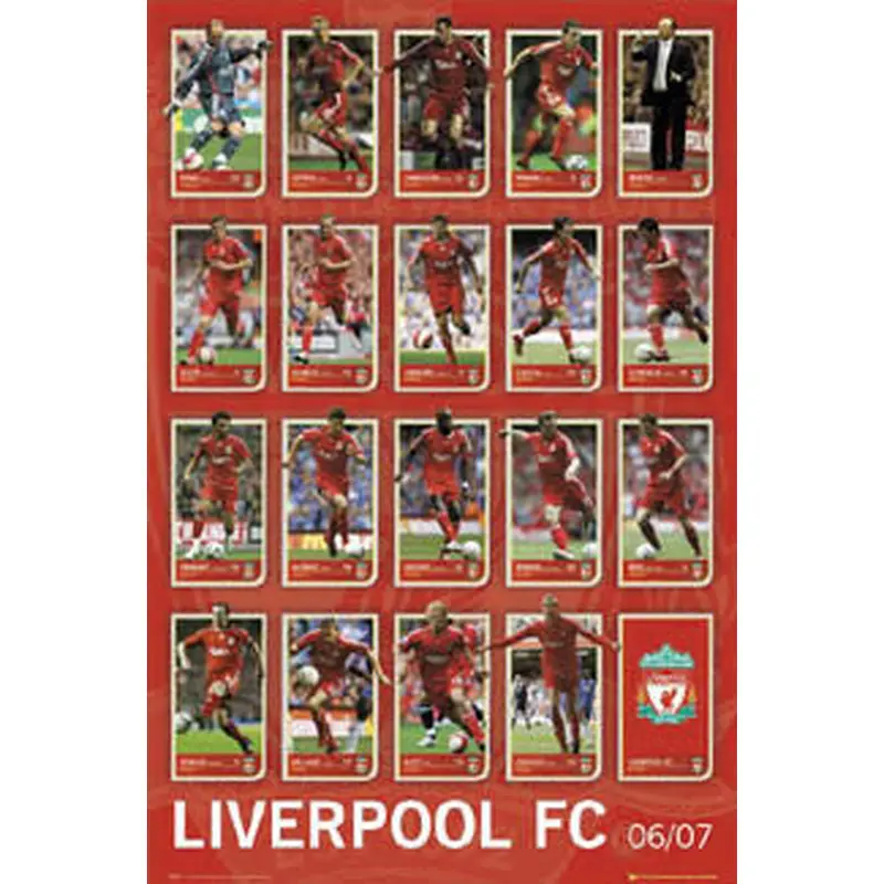 Liverpool FC "Super 19" (2006/07) - GB Posters Inc.