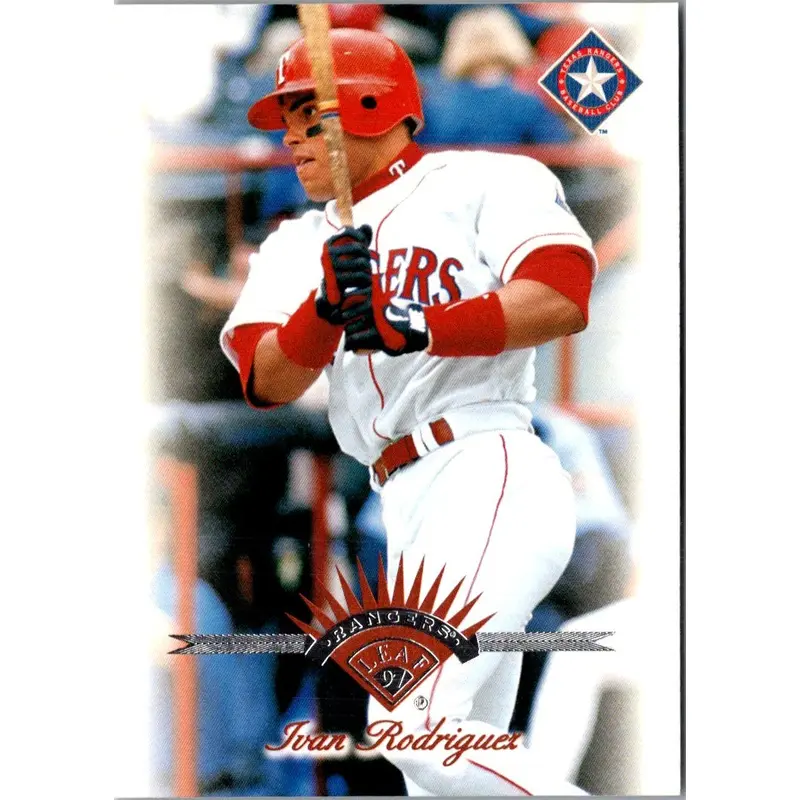 1997 Leaf Ivan Rodriguez #221