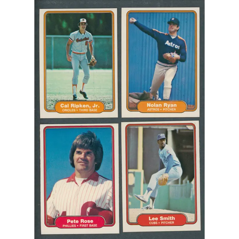 1982 Fleer Baseball Complete Set EX/MT NM (660) (23-88)
