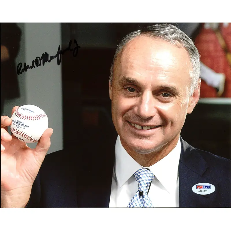 Robert Manfred Jr. MLB Commissioner Authentic Signed 8X10 Photo PSA/DNA #AA81083