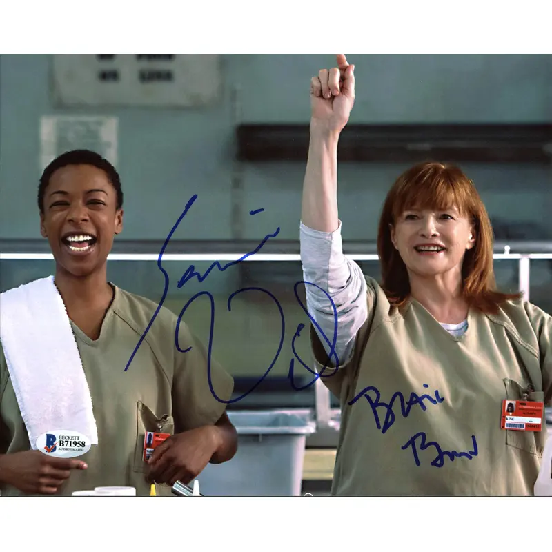 Samira Wiley & Blair Brown Orange Is The New Black Signed 8X10 Photo BAS #B71958