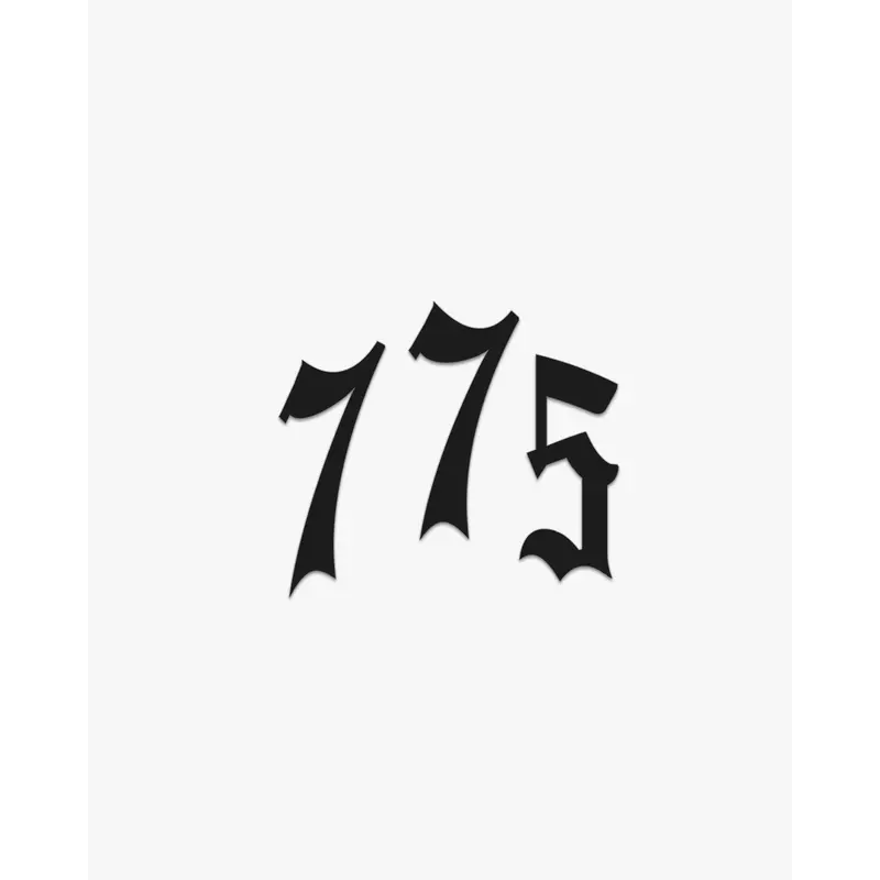 THE (775) VANQUISH PREMIUM DECAL