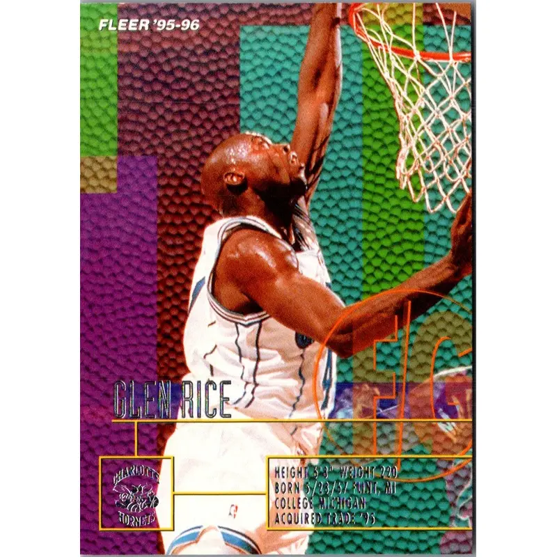 1995 Fleer Glen Rice #211