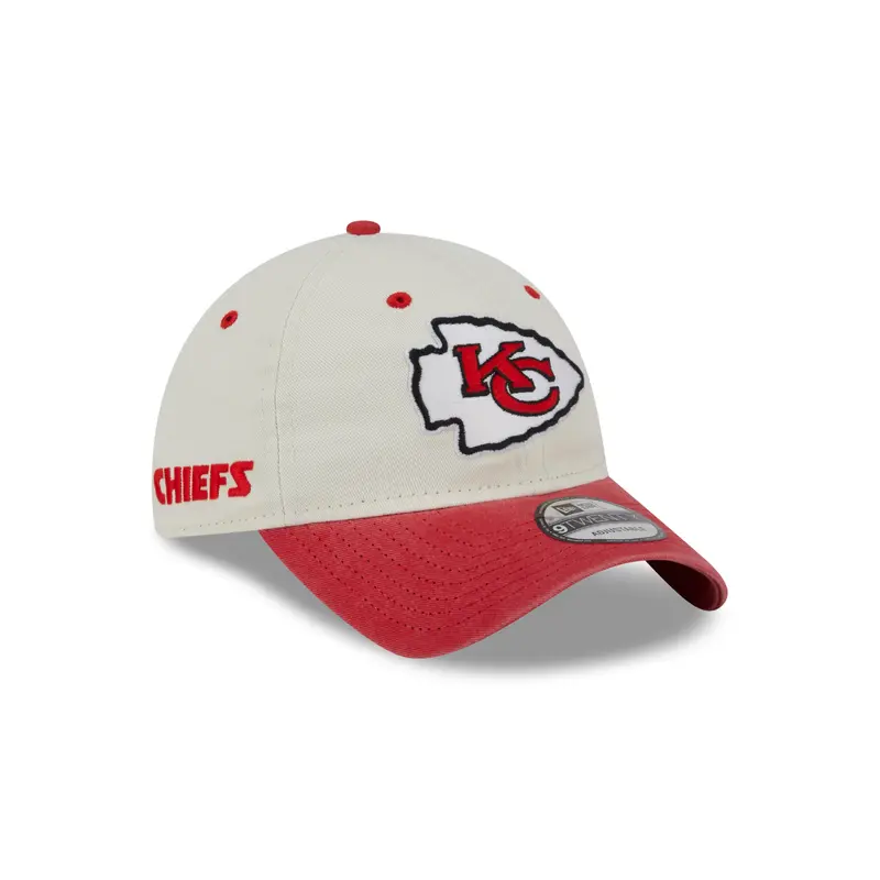New Era - 9TWENTY - Kansas City Chiefs - Classic Sidescript - White/Red
