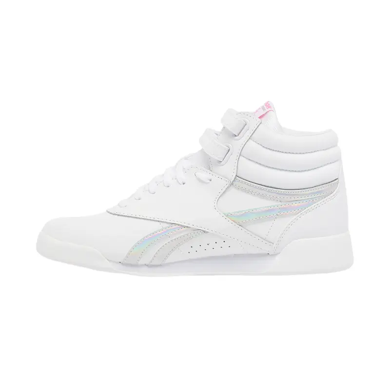 REEBOK GIRLS WHITE FREESTYLE HI SNEAKER 100062599 F/S HI HQ3919