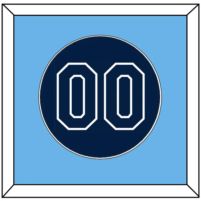 Tampa Bay Number - Alternate Navy - Single Mat 2