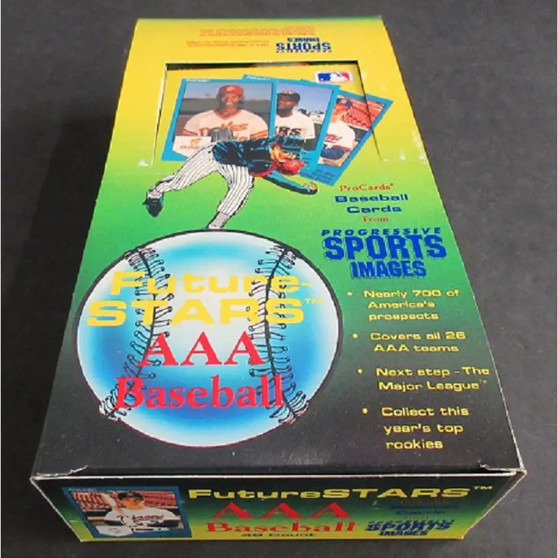 1990 Pro Cards Future Stars AAA Baseball Box