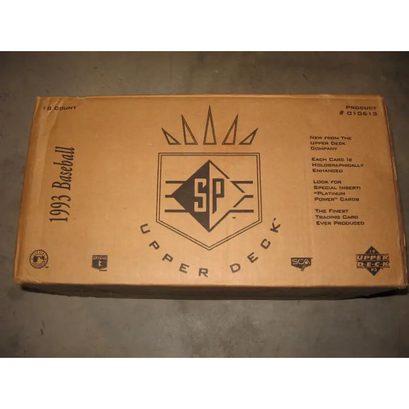 1993 Upper Deck SP Baseball Case (18 Box)