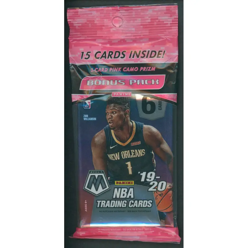 2019/20 Panini Mosaic Basketball Value Pack