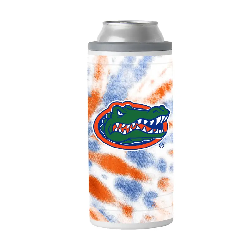 Florida 12oz Tie Dye Slim Can Coolie