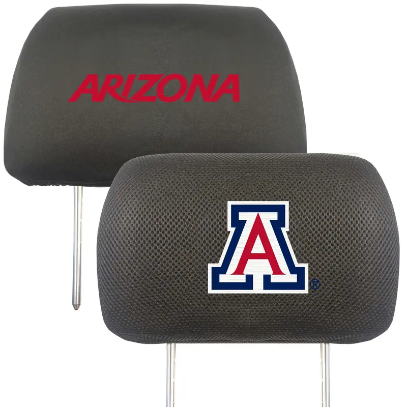 University of Arizona Head Rest Cover