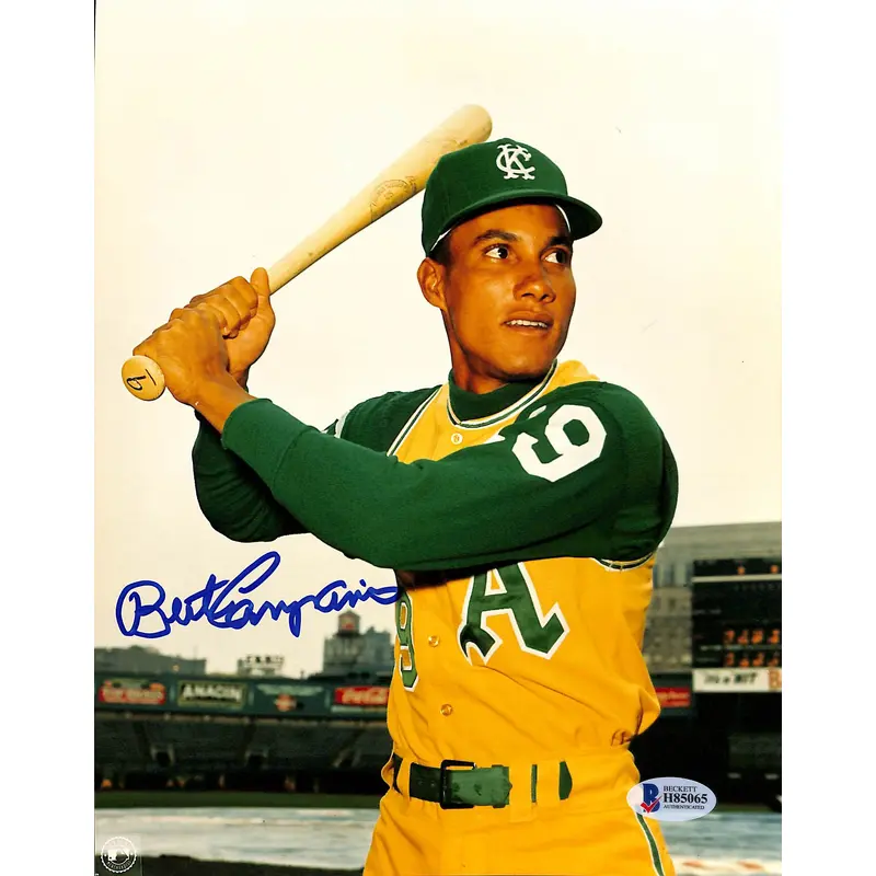 Kansas City Athletics Bert Campaneris Authentic Signed 8x10 Photo BAS