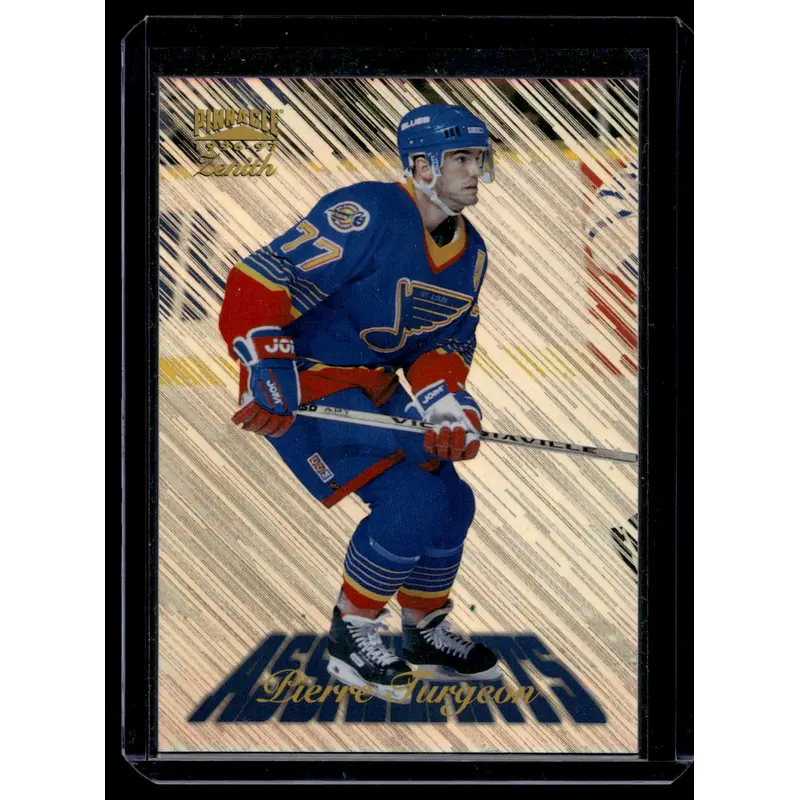1996-97 Pinnacle Zenith - Assailants - Pierre Turgeon #12
