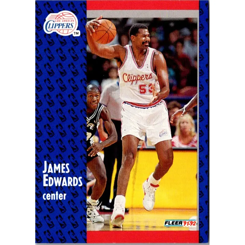 1991 Fleer James Edwards #296