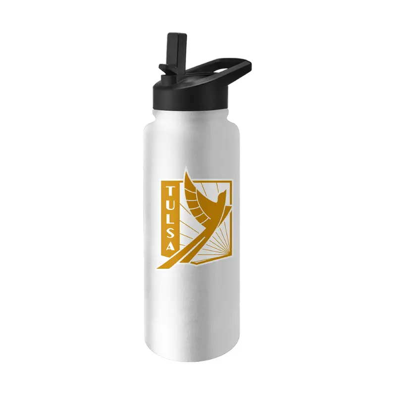Tulsa FC 34oz Logo Quencher Bottle