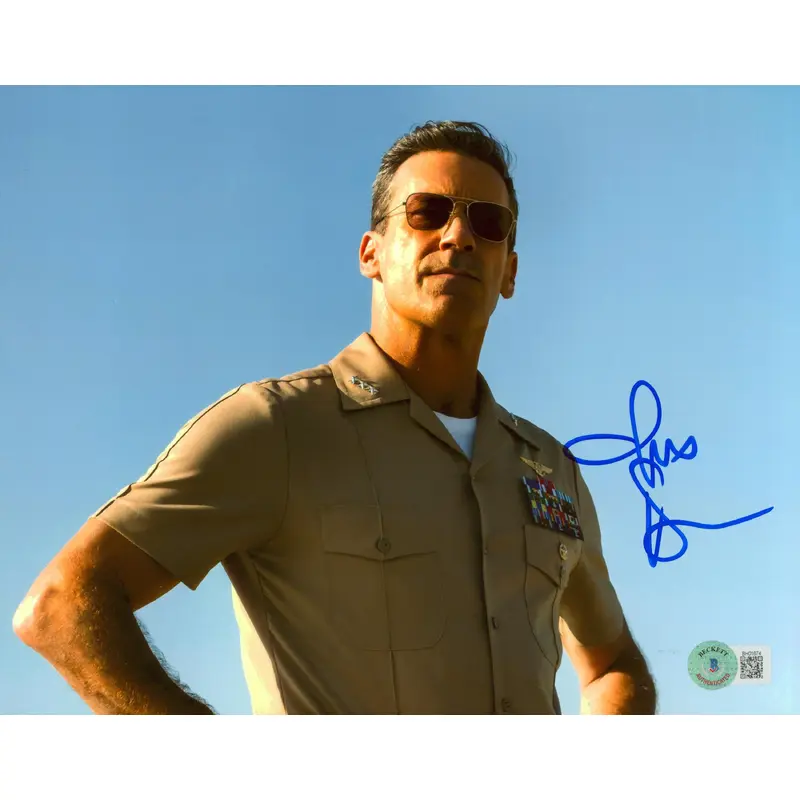 Jon Hamm Top Gun: Maverick Authentic Signed 8x10 Photo Autographed BAS #BH01674