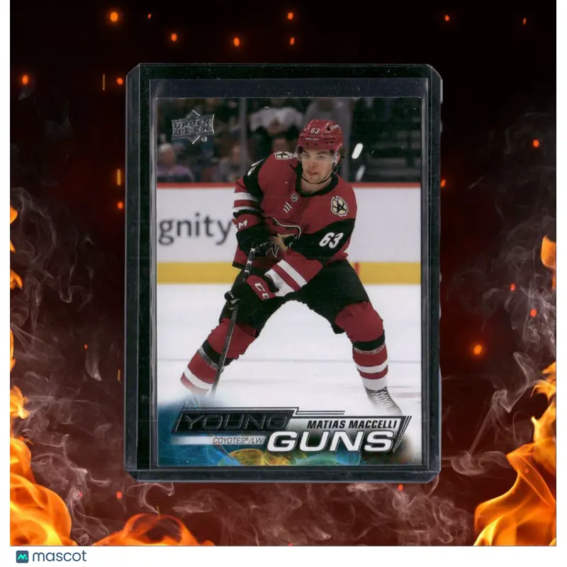 2022-23 Upper Deck Matias Maccelli Young Guns Rookie #216