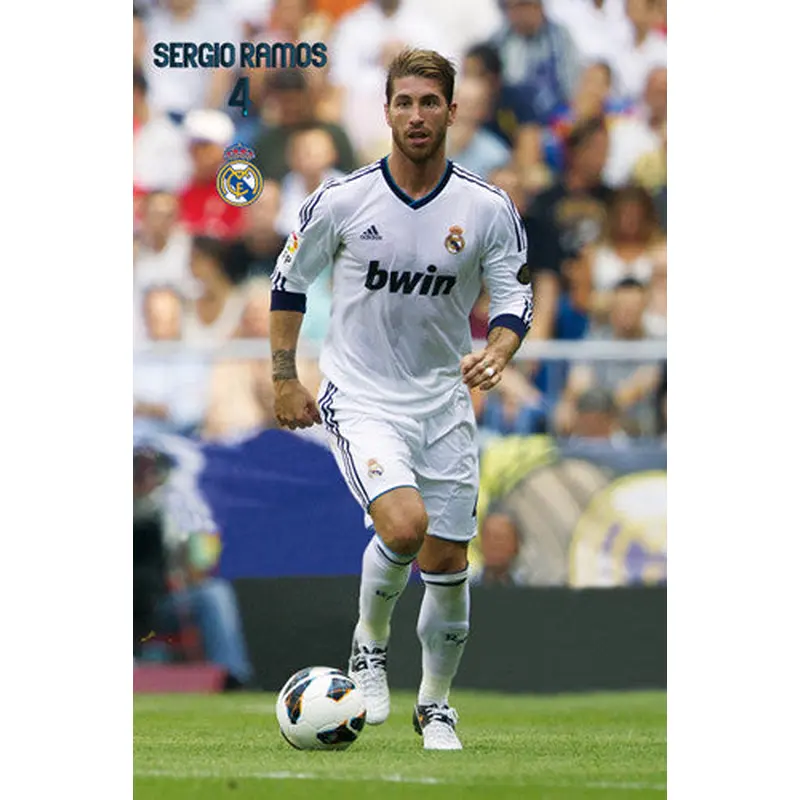 Sergio Ramos "Superstar" Real Madrid Poster (2012/13) - G.E. (Spain)