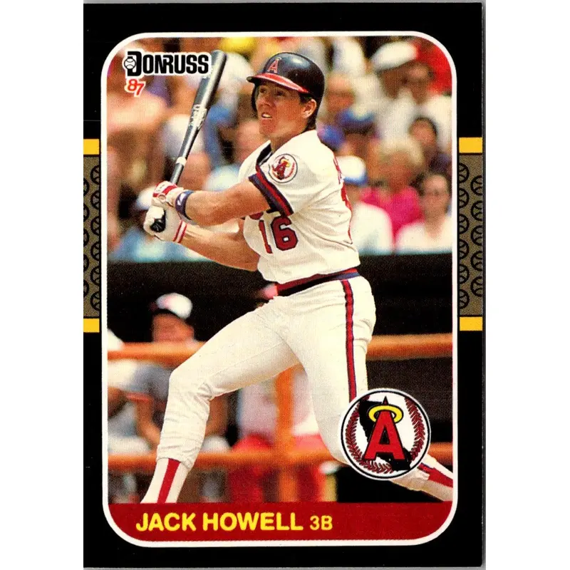 1987 Donruss Jack Howell #305