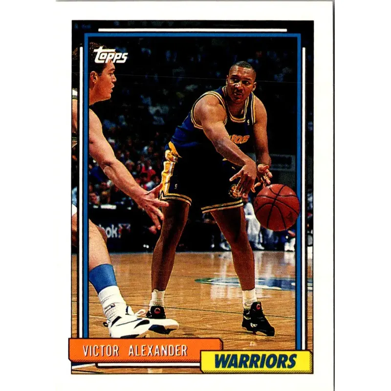 1992 Topps Gold Victor Alexander #316