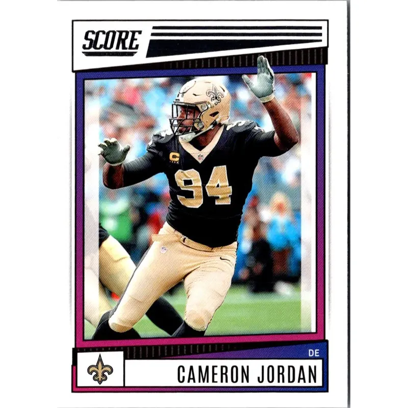 2022 Score Cameron Jordan #60