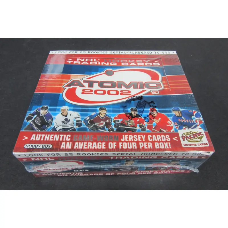 2001/02 Pacific Atomic Hockey Box (Hobby)