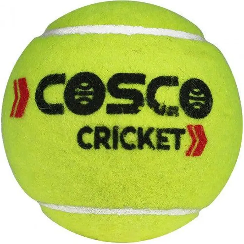 Cosco Light Cricket Tennis Ball (Pack of 6) | KIBI Sports