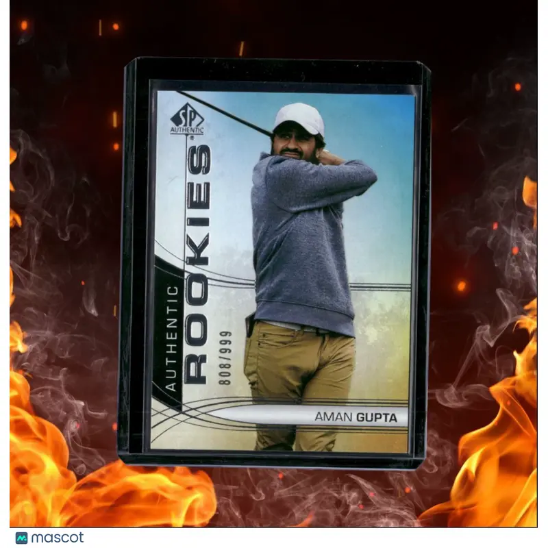 2024 Upper Deck Portfolio Aman Gupta SP Authentic (C) Rookie 522/999 #ARS-AG