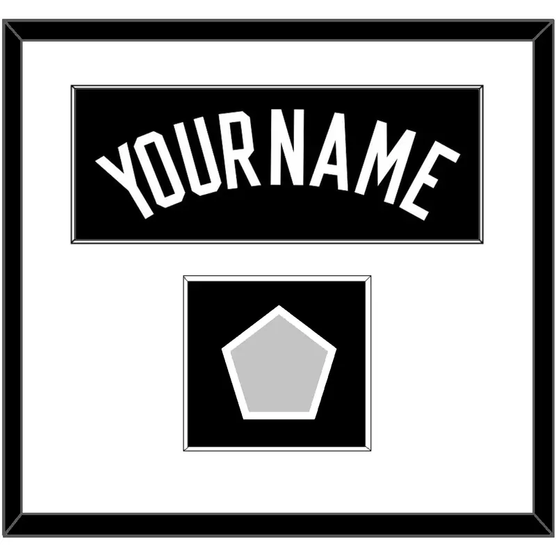 Boston Name & Finals Patch - Black Statement - Single Mat 1