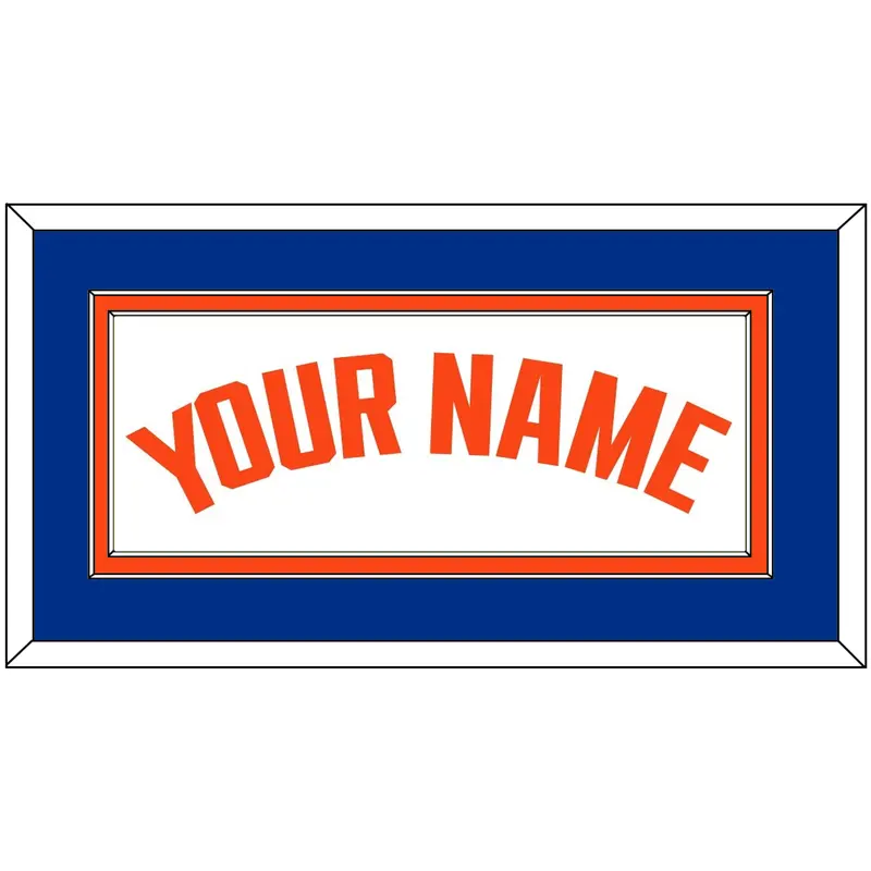 Florida Basketball Name - Home White (2017-2018) - Double Mat 2