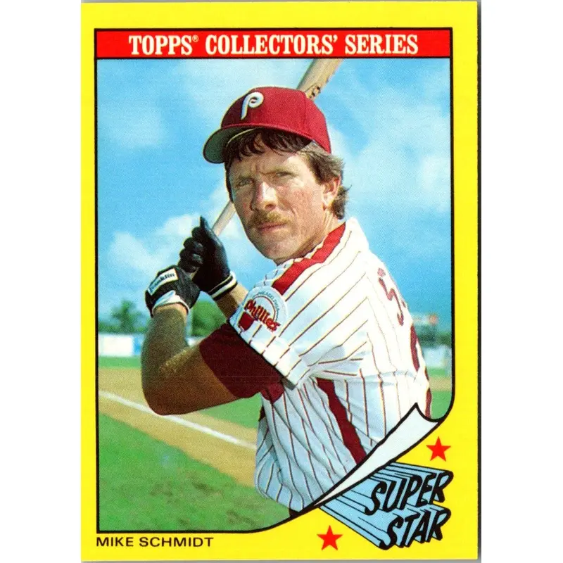 1986 Topps Baseball Champion Superstars Mike Schmidt #30