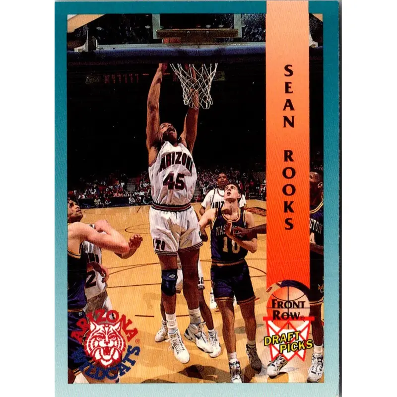 1992 Front Row Draft Picks Gold Sean Rooks #55