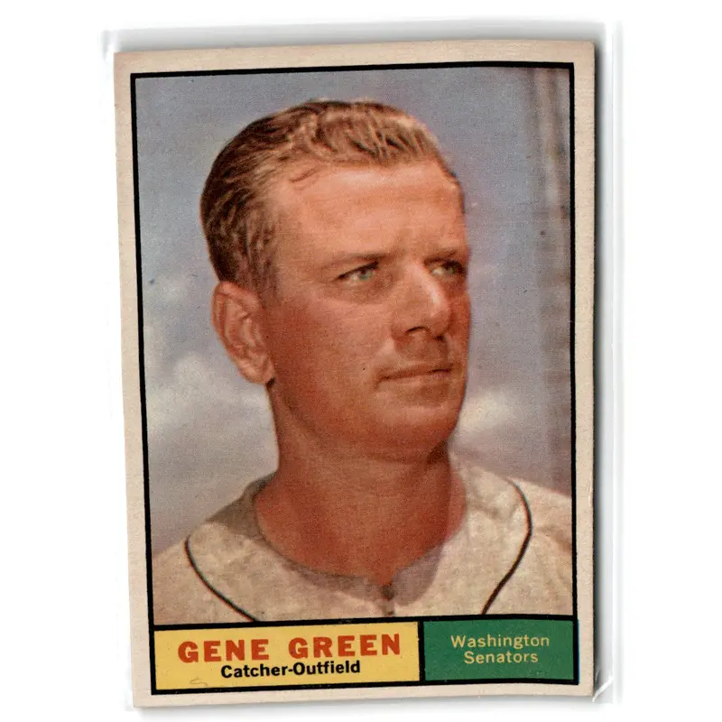 2010 Topps Heritage 50th Anniversary Buybacks Gene Green #206