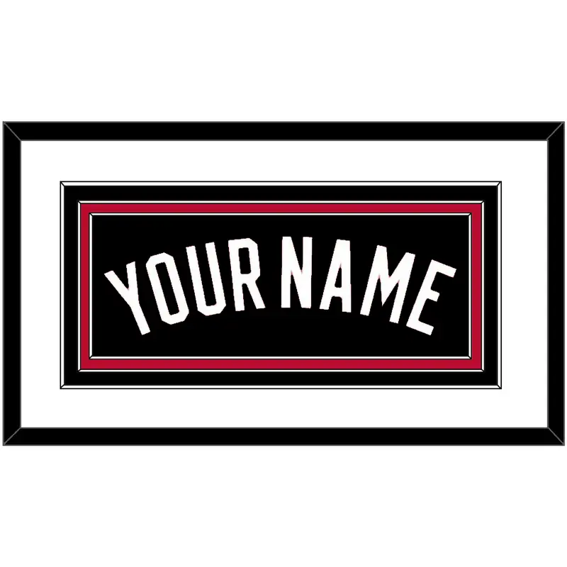 Toronto Name - Black Statement (2015-2020) - Triple Mat 1