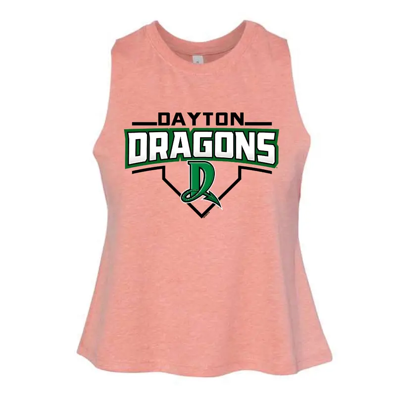Ladies Tatum Racerback Crop Tank