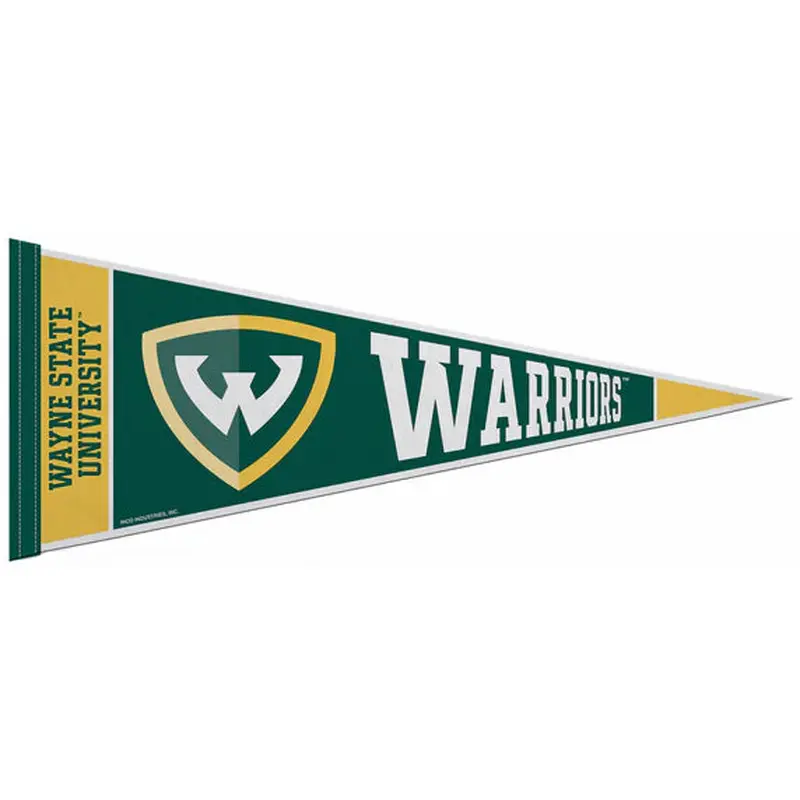 Wayne State University Warriors Official NCAA Team Felt Pennant - Rico