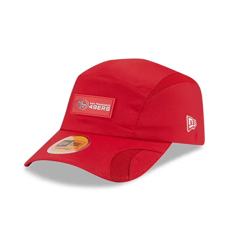 San Francisco 49ers NFL Sideline 2025 Red Runner Adjustable Cap