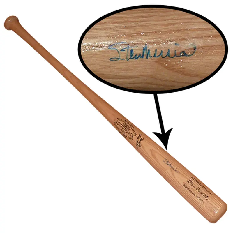 Stan Musial Autographed Adirondack Baseball Bat